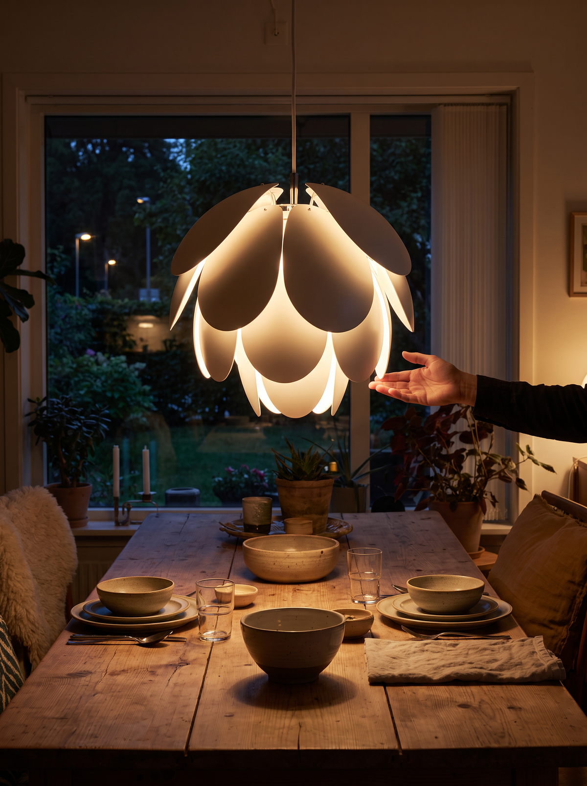 Flora pendant light lifestyle 1