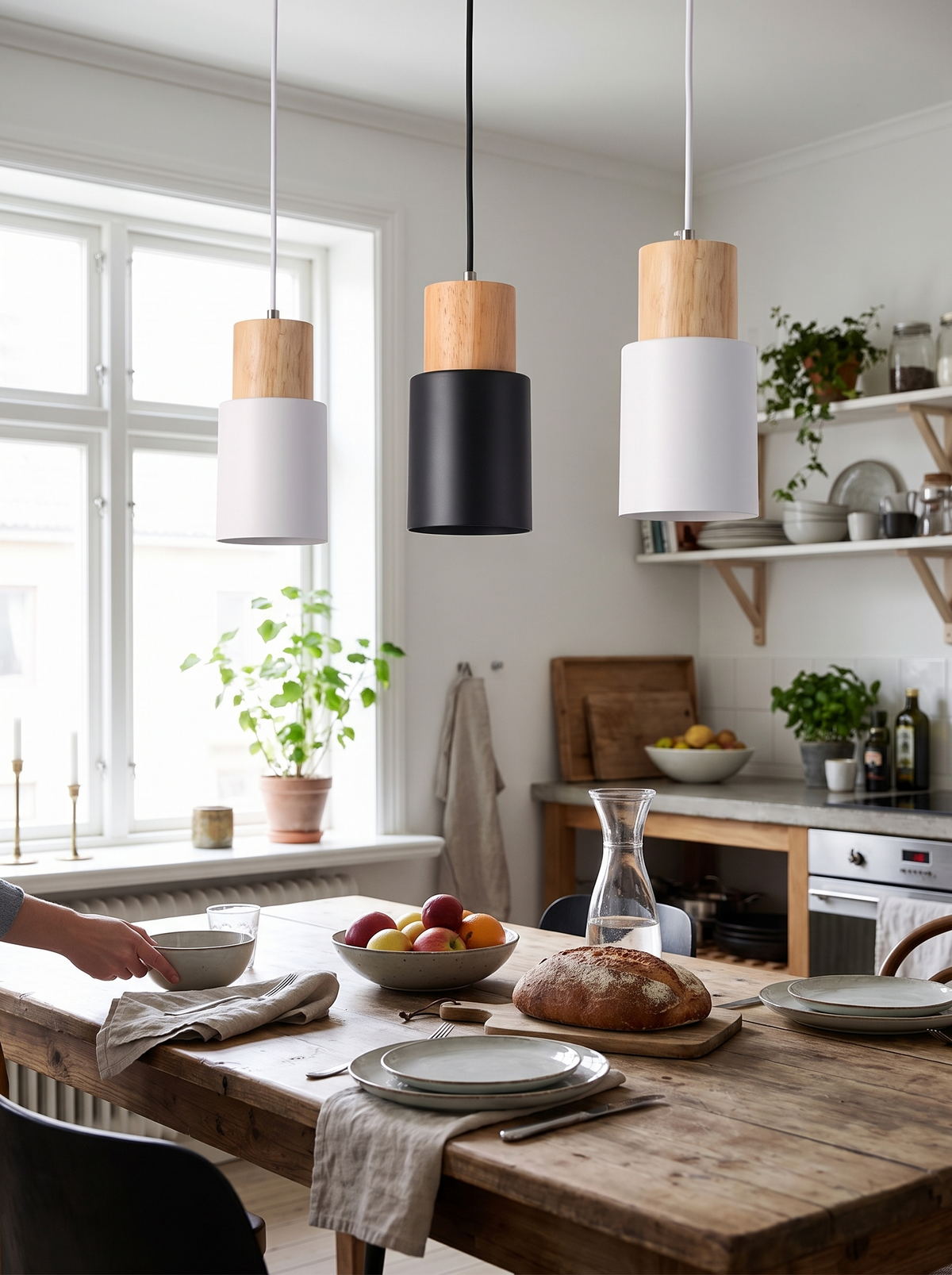 Macaron cylinder pendant lifestyle 1