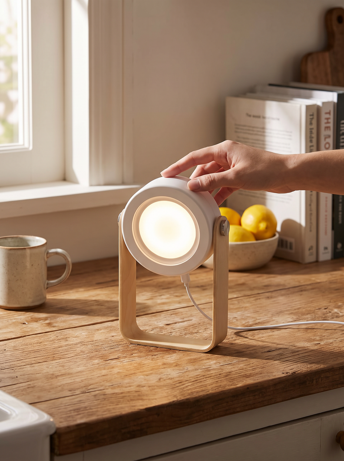 Folding lantern lamp lifestyle 3