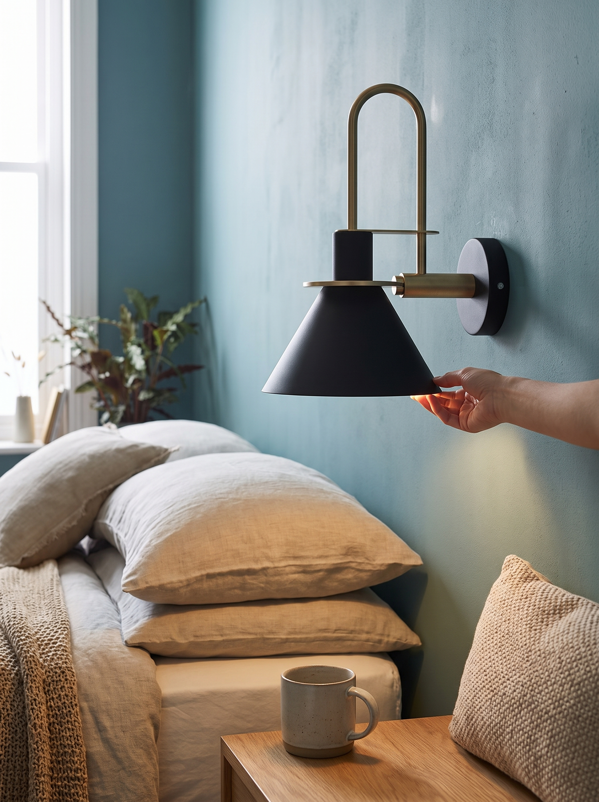 Mono metal wall lamp lifestyle 3
