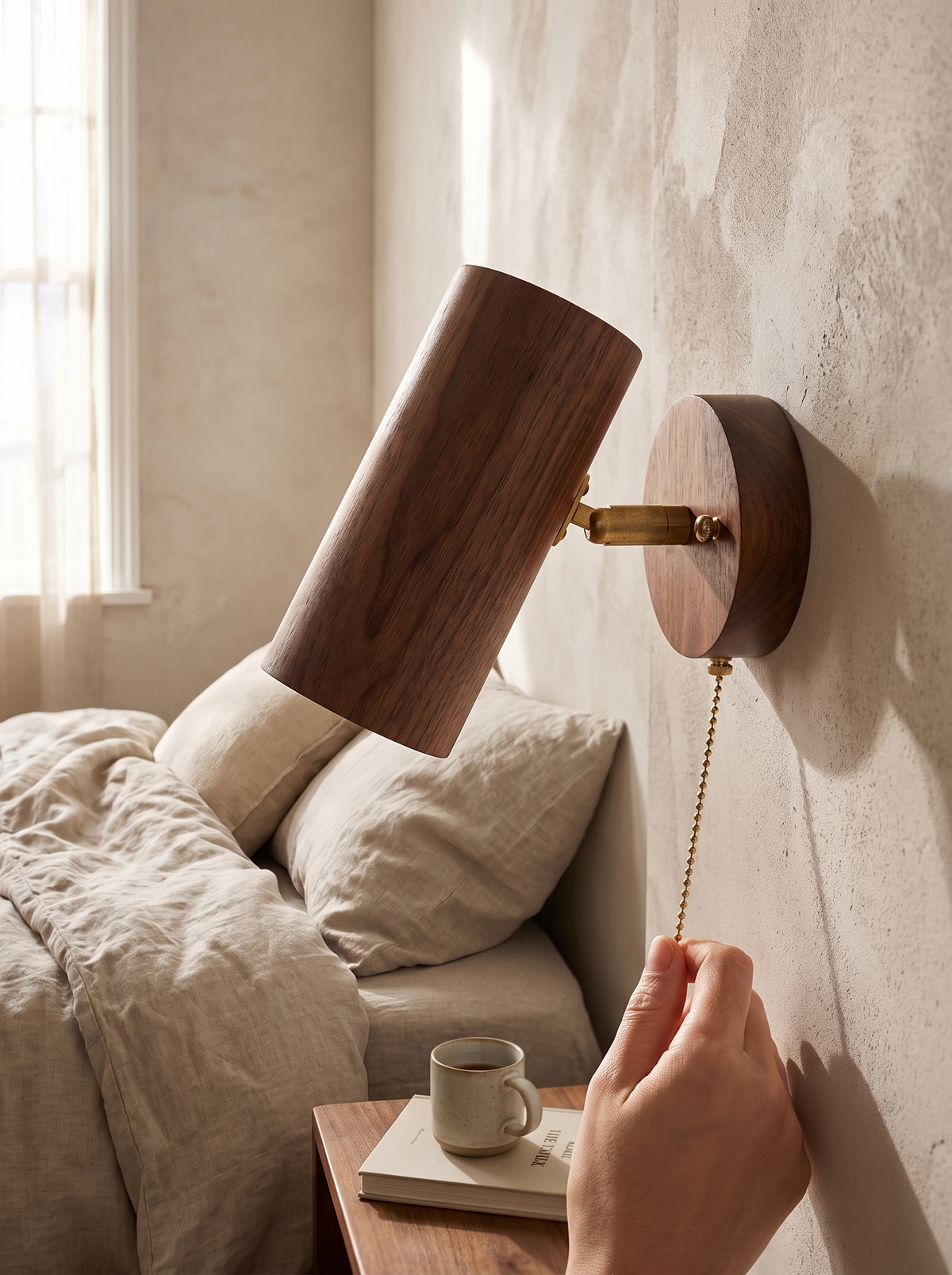 Arlo walnut spotlight lifestyle 1