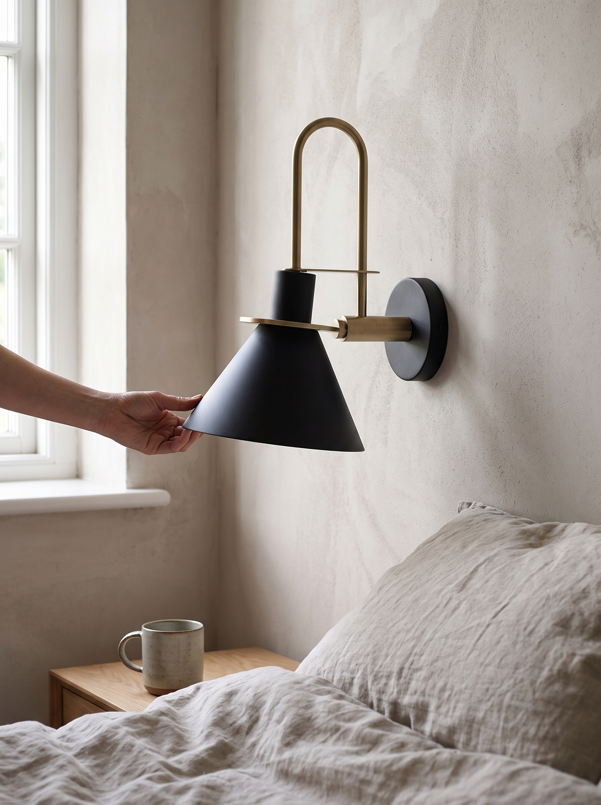 Mono metal wall lamp lifestyle 1