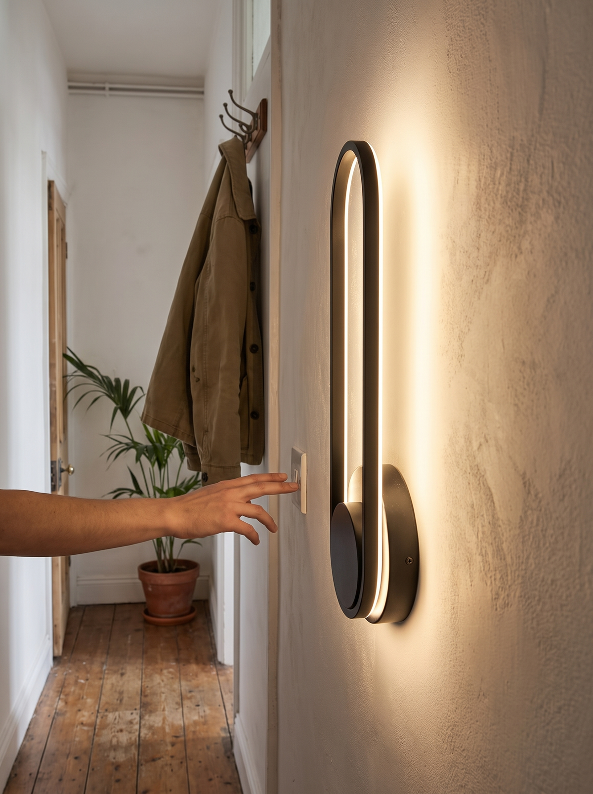 Rotating wall light lifestyle 3