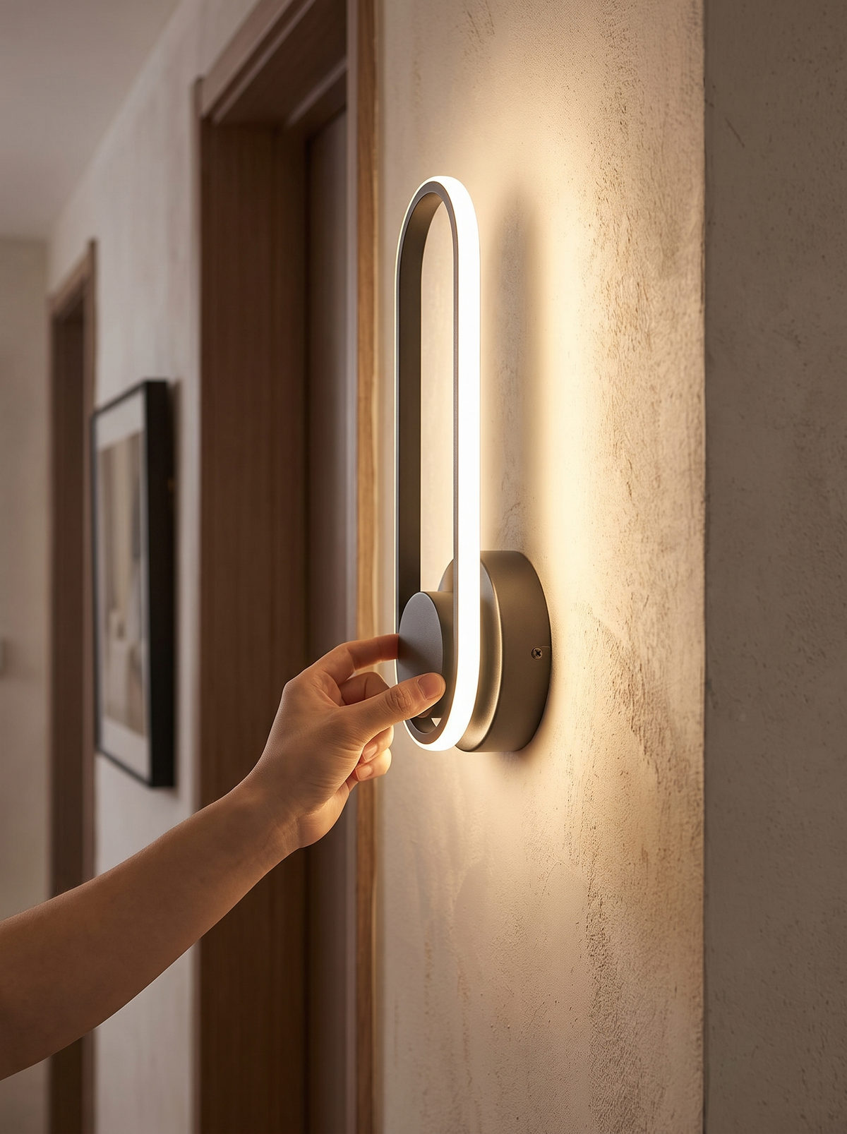 Rotating wall light lifestyle 1