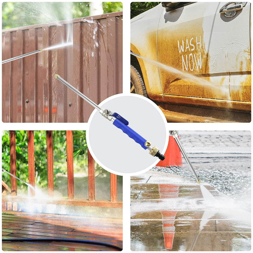 Hose Pressure Sprayer Nozzle Attachment Garden Spray - Image 2