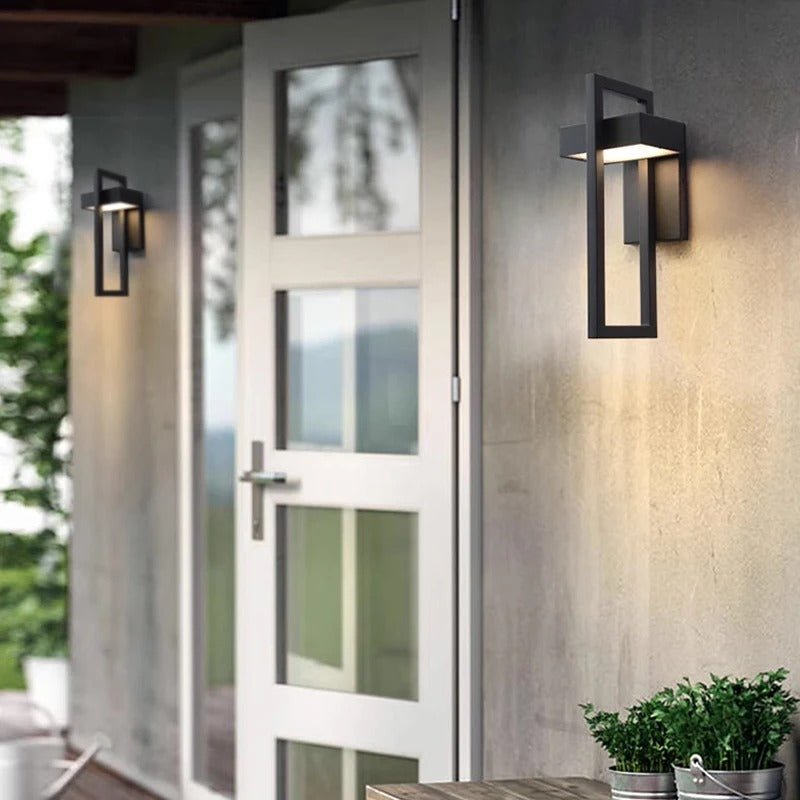 Scandinavian Aluminium Outdoor Wall Light