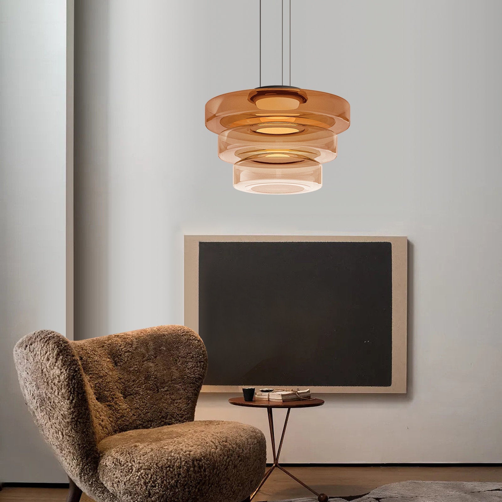 Bauhaus Glass Pendant Lamp