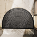 Semi Circular Non Slip Rubber Door Mat