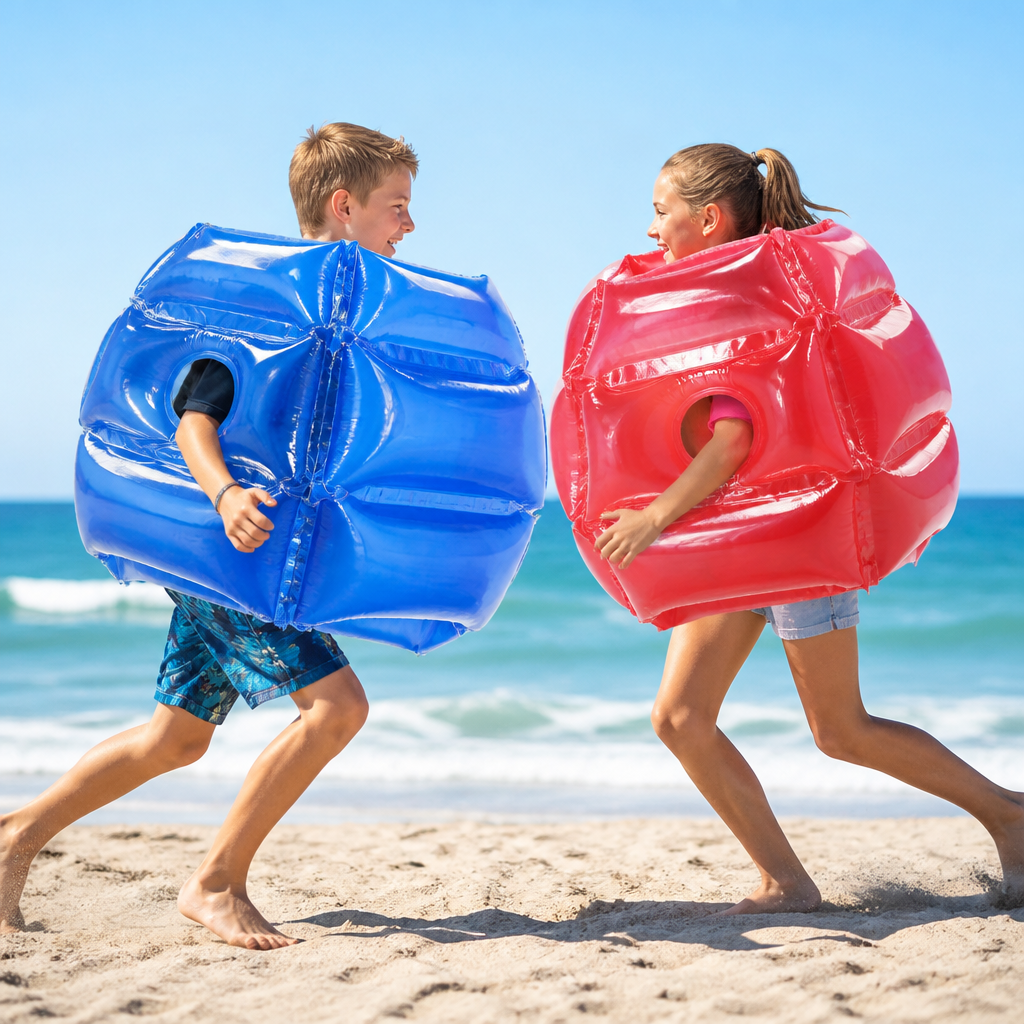 Inflatable Bumper Ball Suit Outdoor Fun Game - Image 2