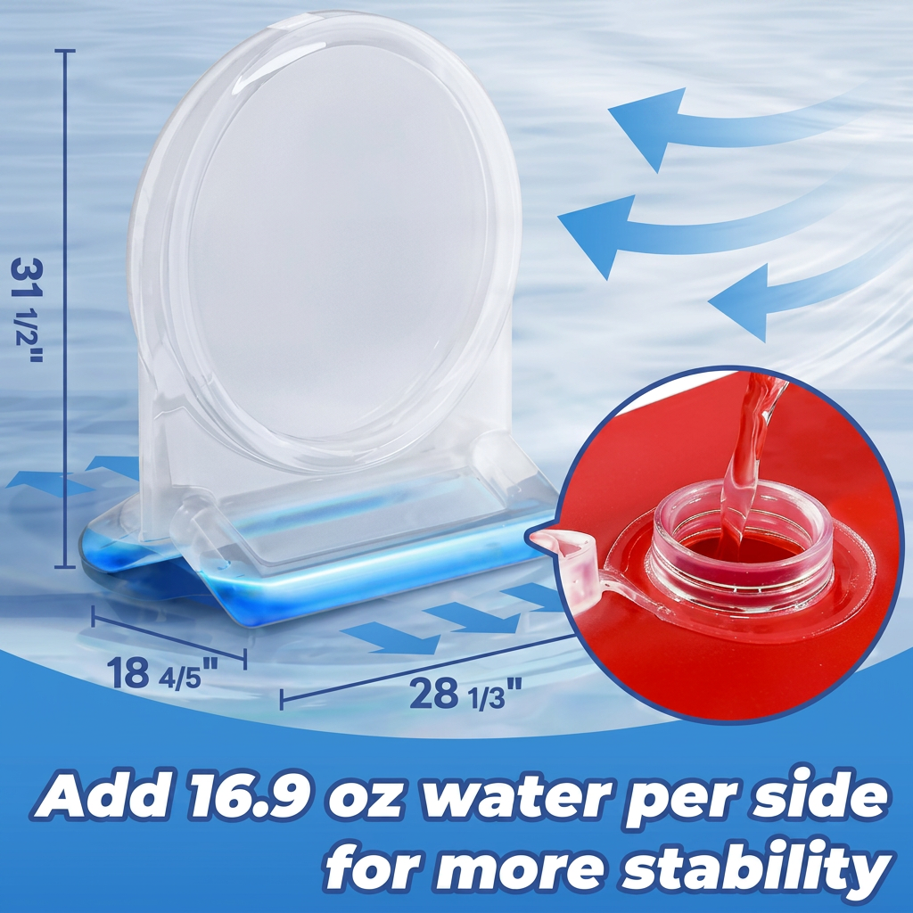 Inflatable Water Target Game Outdoor Fun Sticky Darts - Image 5