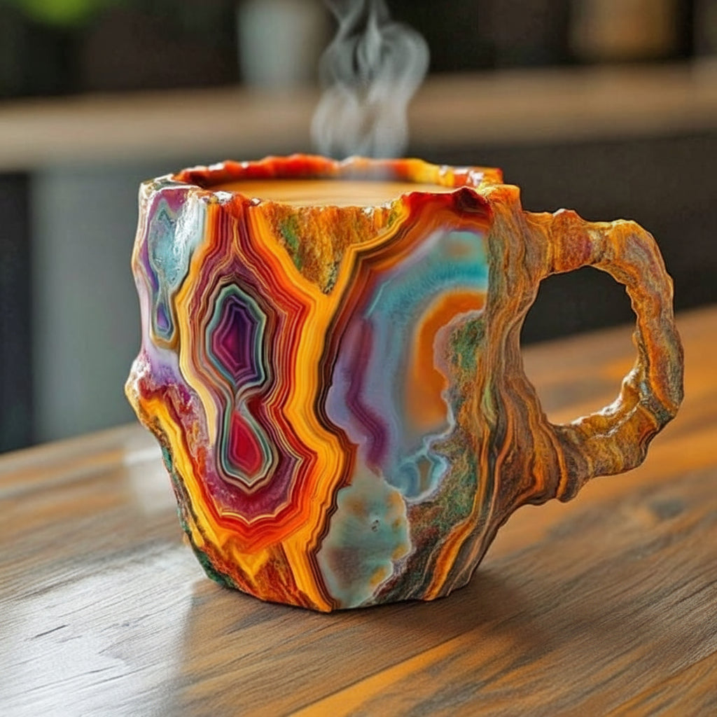 Crystal Style Insulated Coffee Mug