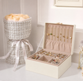 Two Layer Jewellery Box Storage Tray