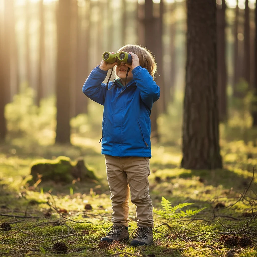 Kids Binoculars Mini Portable Outdoor Adventure Toy Binoculars - Image 1