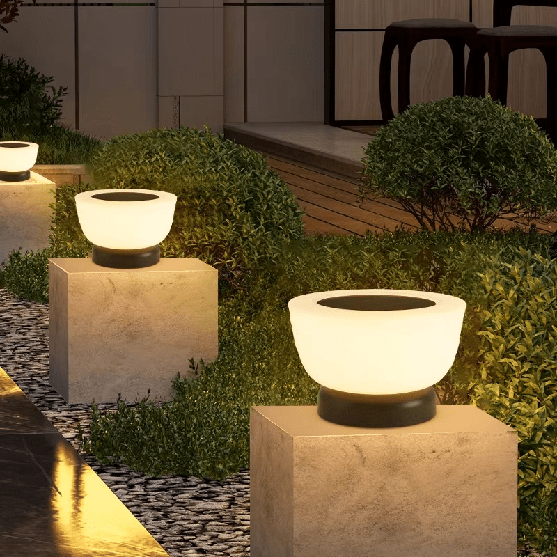 Solar LED Outdoor Pathway Lamp