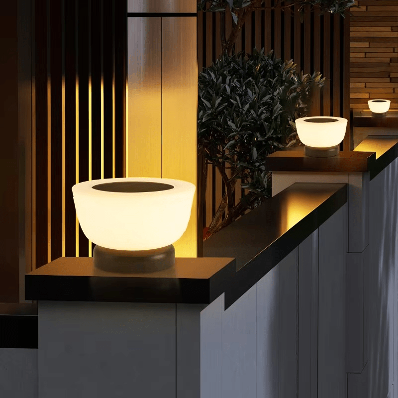 Solar LED Outdoor Pathway Lamp