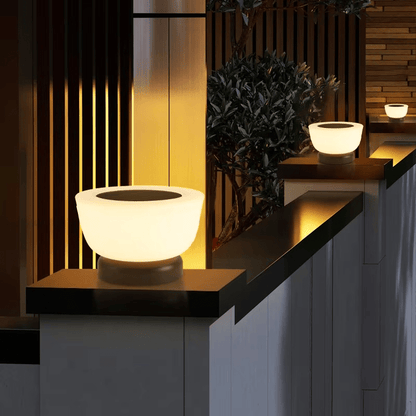 Solar LED Outdoor Pathway Lamp