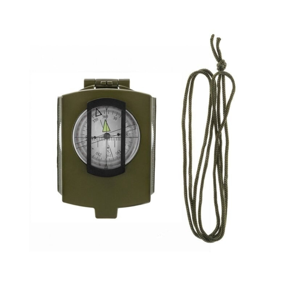 Lensatic Compass Outdoor Navigation Portable Hiking Tool - Image 9