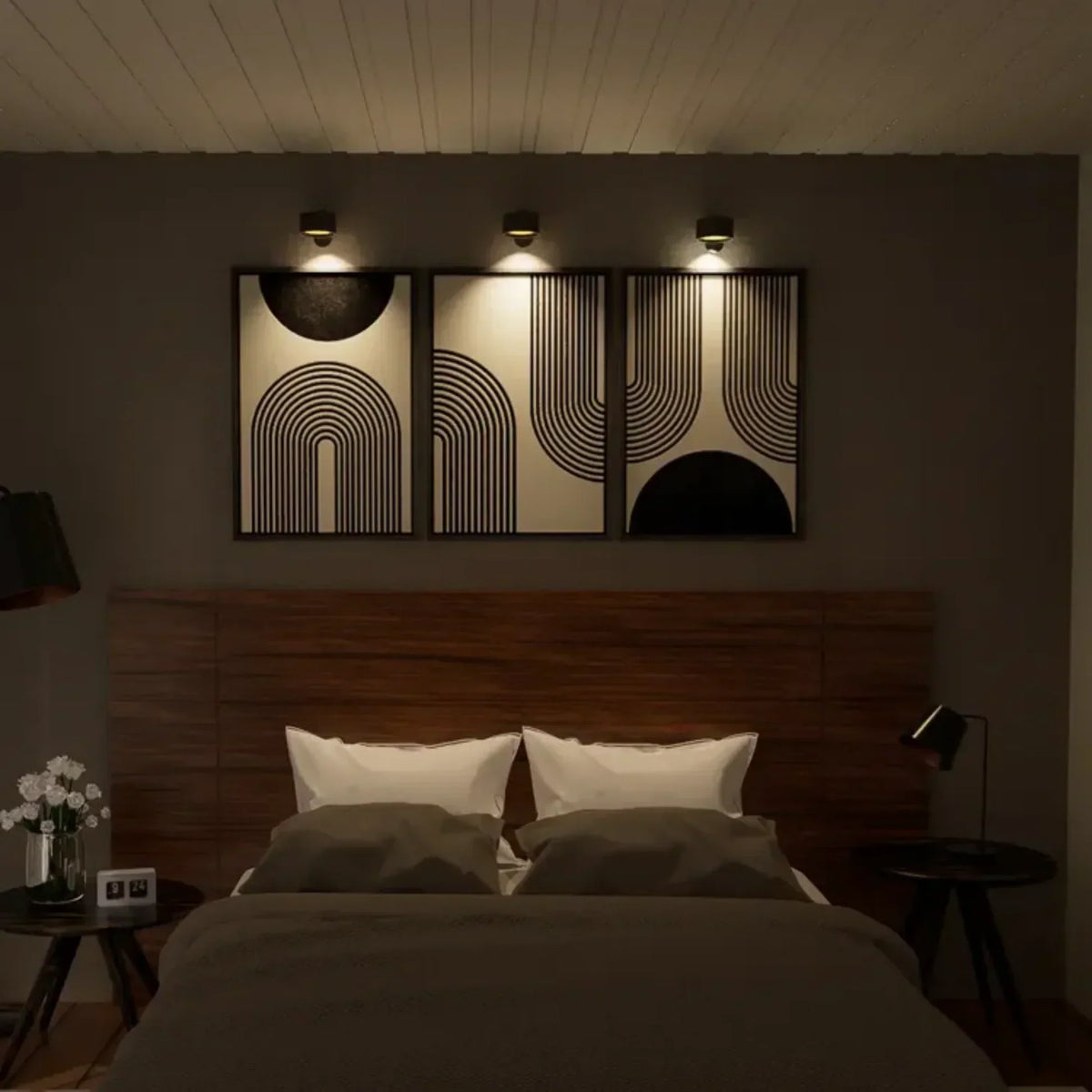 Rechargeable Cordless LED Wall Light