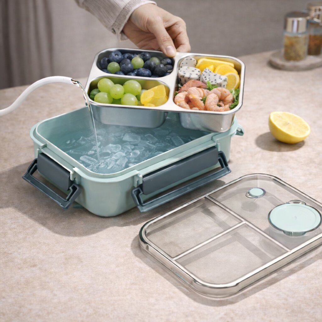 Stainless Steel Leakproof Bento Lunch Box
