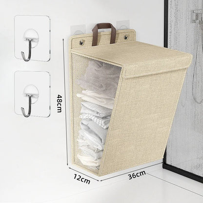 Wallora Foldable Wall Laundry Basket