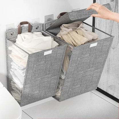 Wallora Foldable Wall Laundry Basket