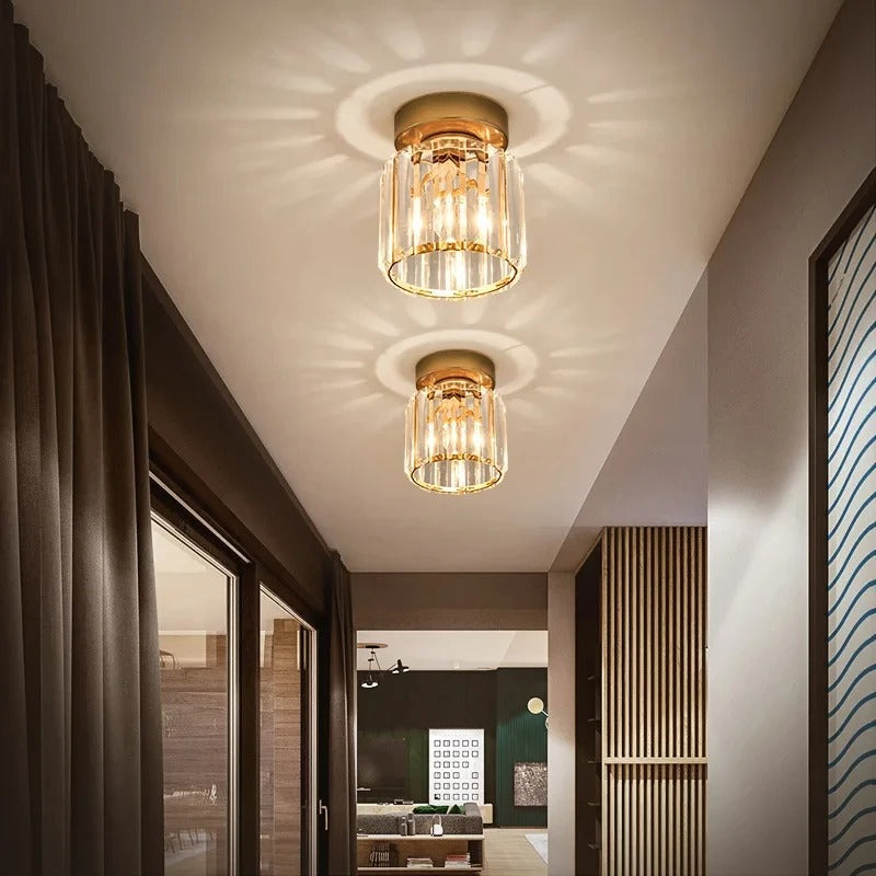 Crystal Corridor Ceiling Light