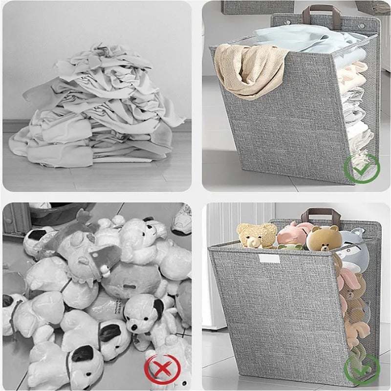 Wallora Foldable Wall Laundry Basket