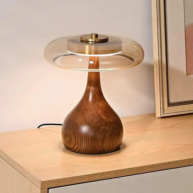 Andi Glass & Brass Table Lamp