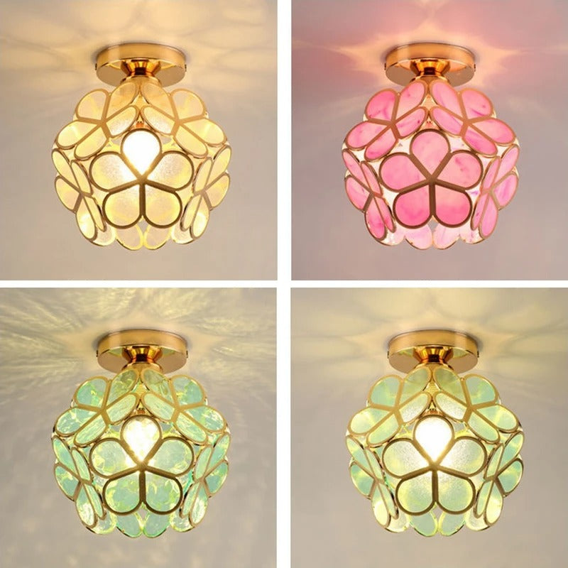 Nordic Petal Aisle Ceiling Lamp