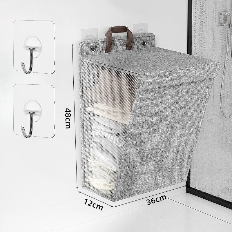 Wallora Foldable Wall Laundry Basket