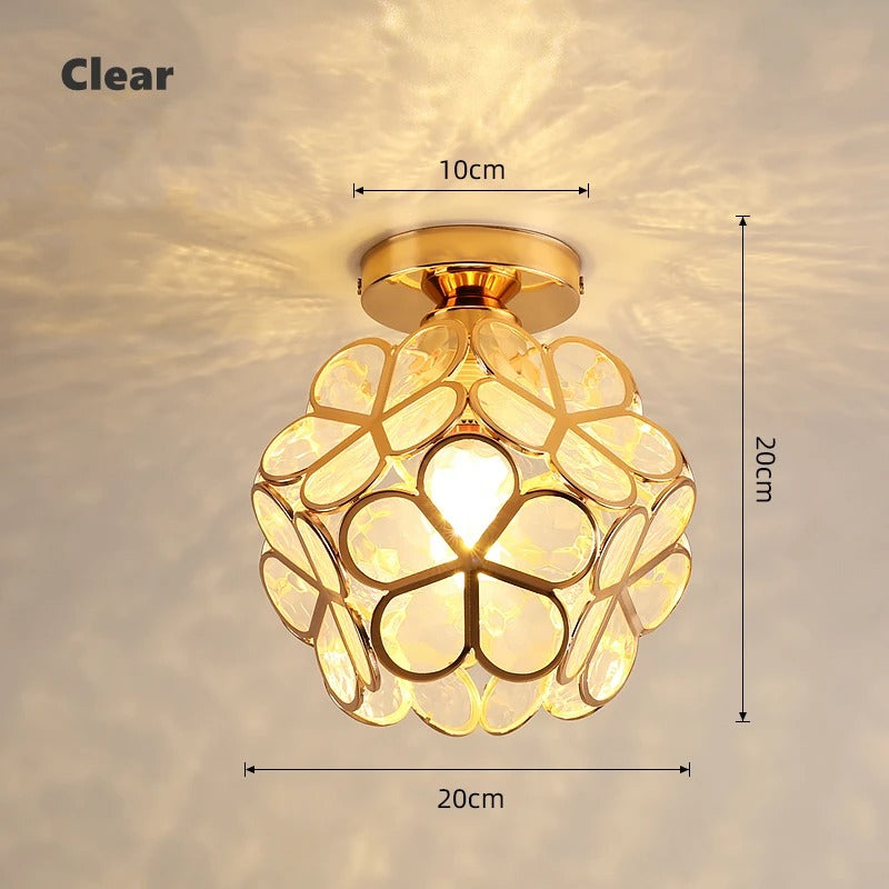 Nordic Petal Aisle Ceiling Lamp
