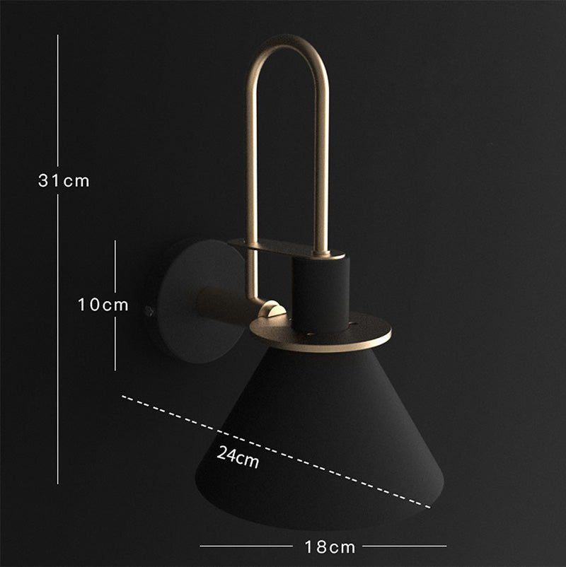 Mono Postmodern Metal Wall Lamp