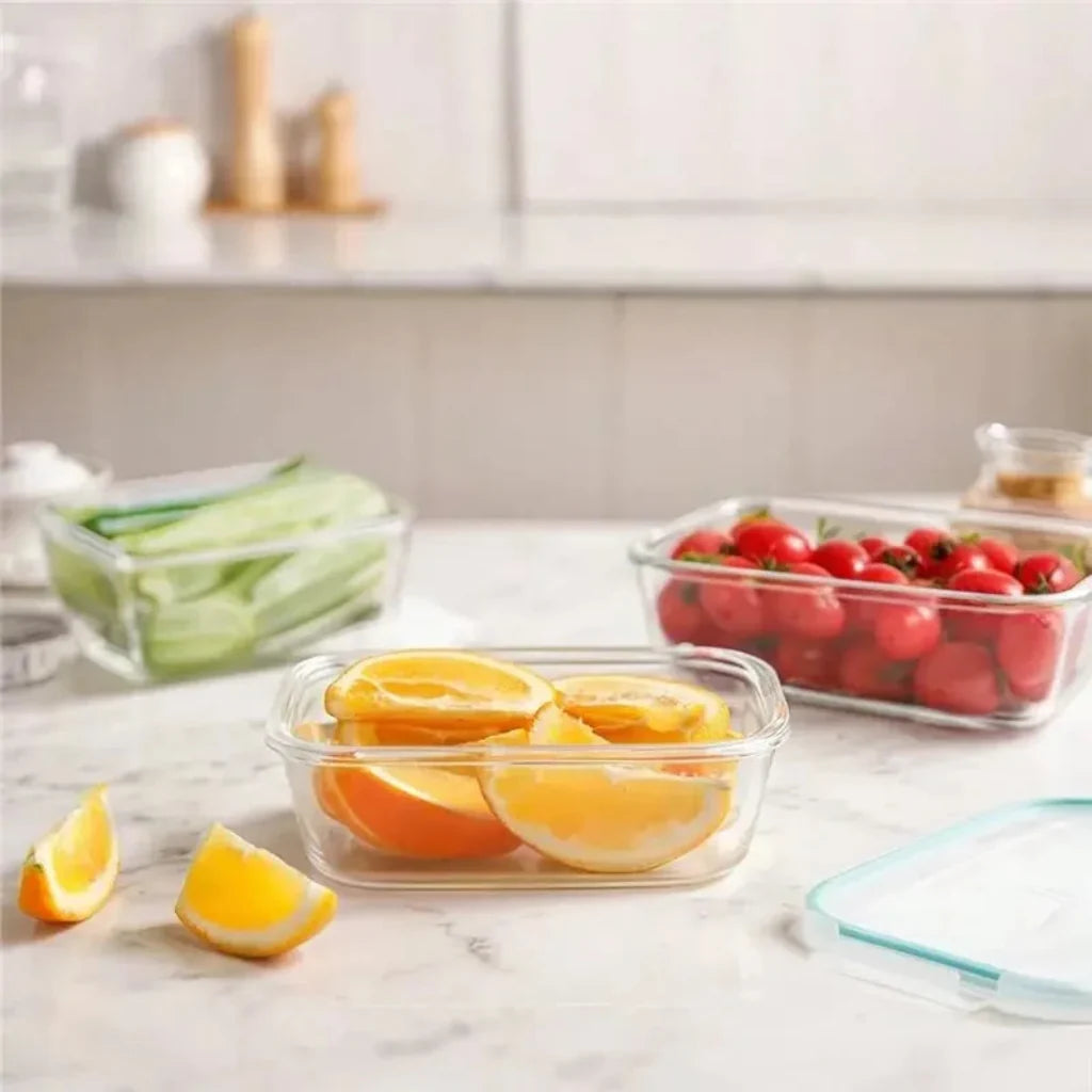 Meal Prep Containers Glass Food Storage Airtight Lids - Image 6