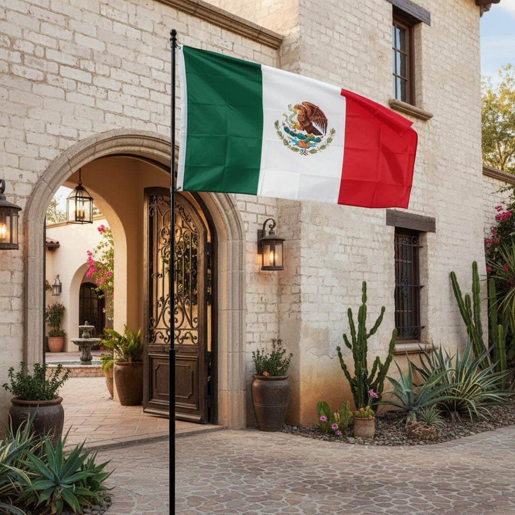Mens Mexico National Flag Outdoor Display - Image 1