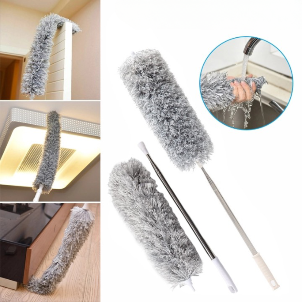 Microfiber Duster Ceiling Fan Duster Extendable Handheld - Image 4