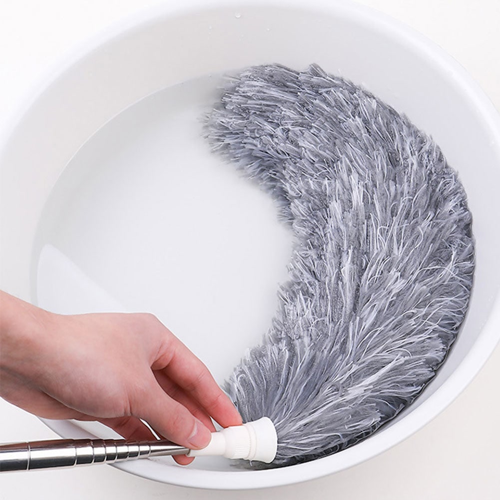 Microfiber Duster Ceiling Fan Duster Extendable Handheld - Image 5