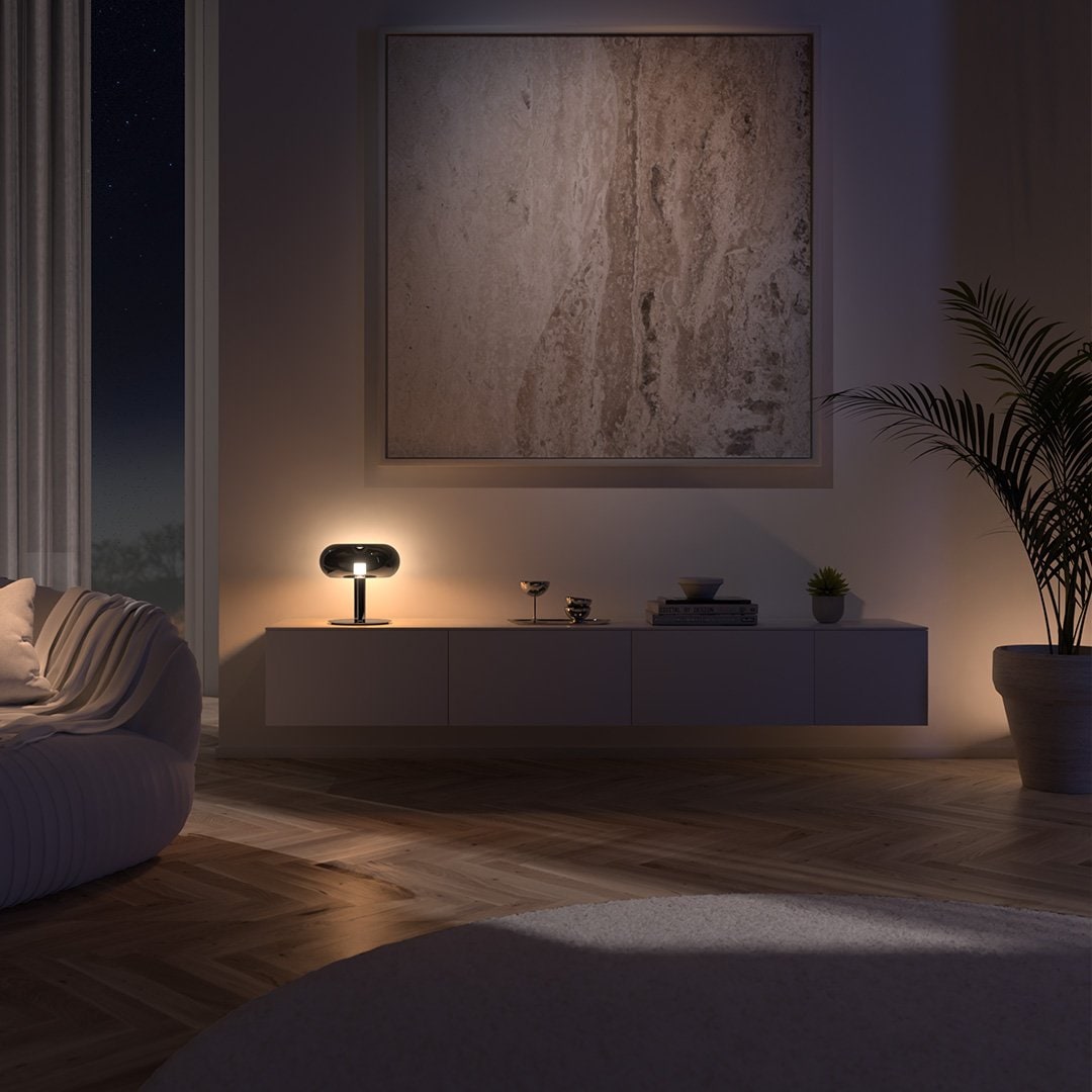 Modern Table Lamp Crystal LED Touch Dimmable Base Glass - Image 12