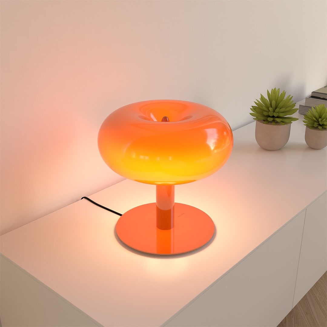 Modern Table Lamp Crystal LED Touch Dimmable Base Glass - Image 13