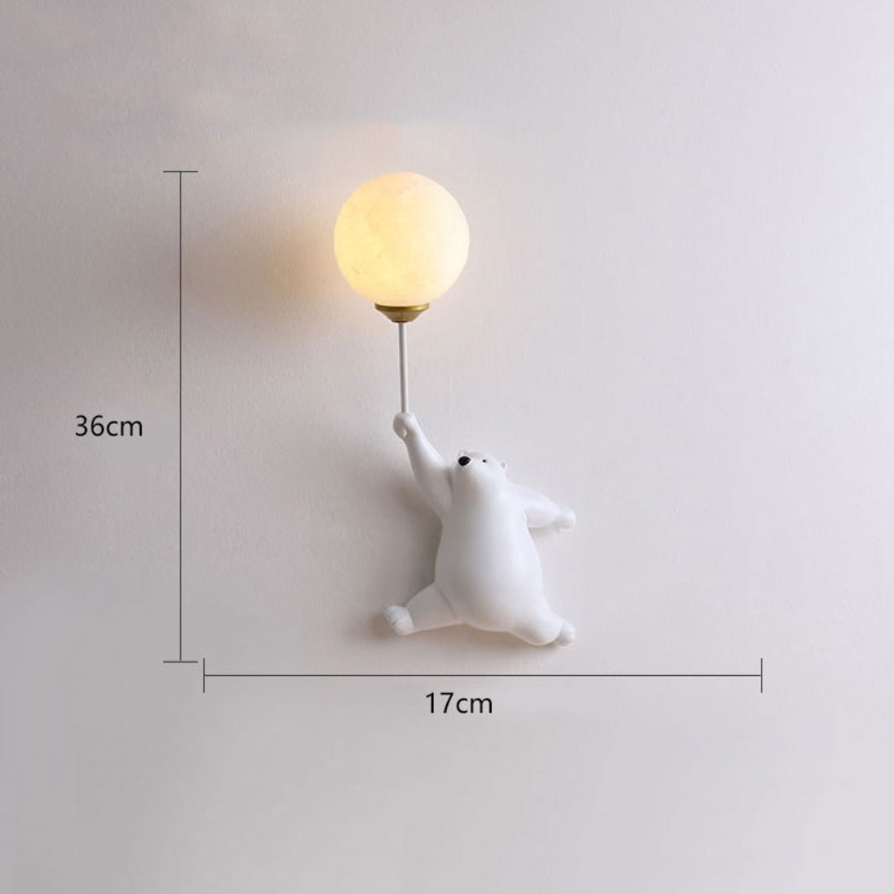 Modern Wall Lamp Cute Bear Design Home Decor Accent - Image 11