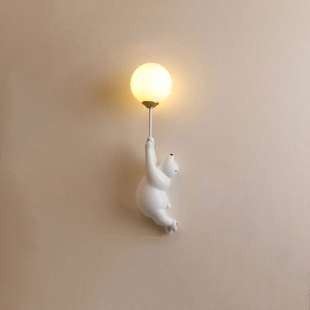 Modern Wall Lamp Cute Bear Design Home Decor Accent - Image 8