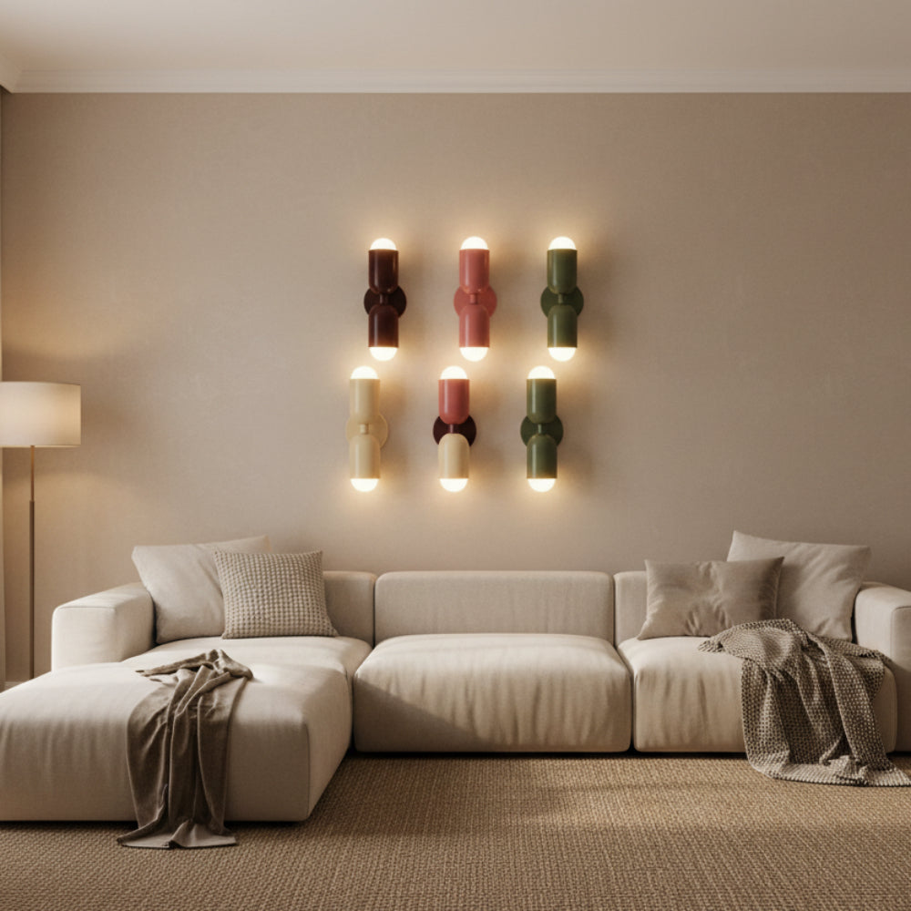 Duo Twin Bulb Wall Lamp