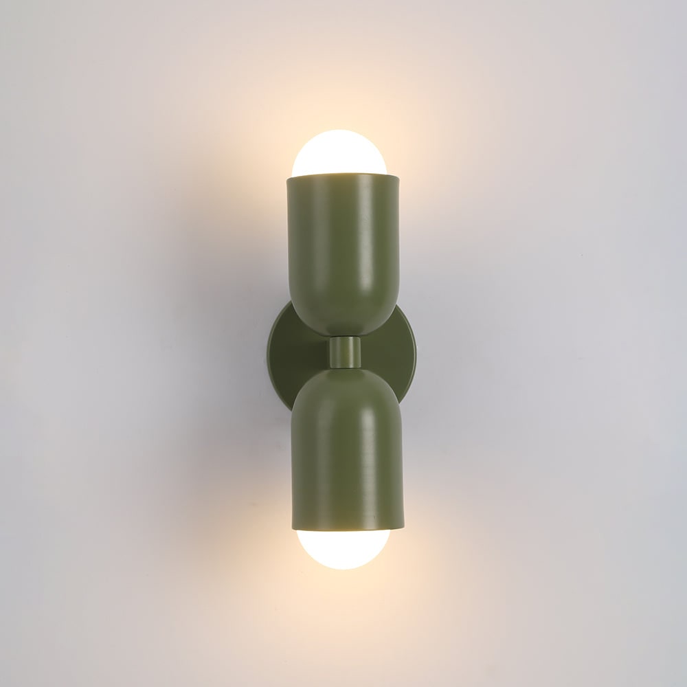Duo Twin Bulb Wall Lamp
