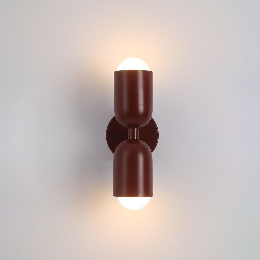 Duo Twin Bulb Wall Lamp