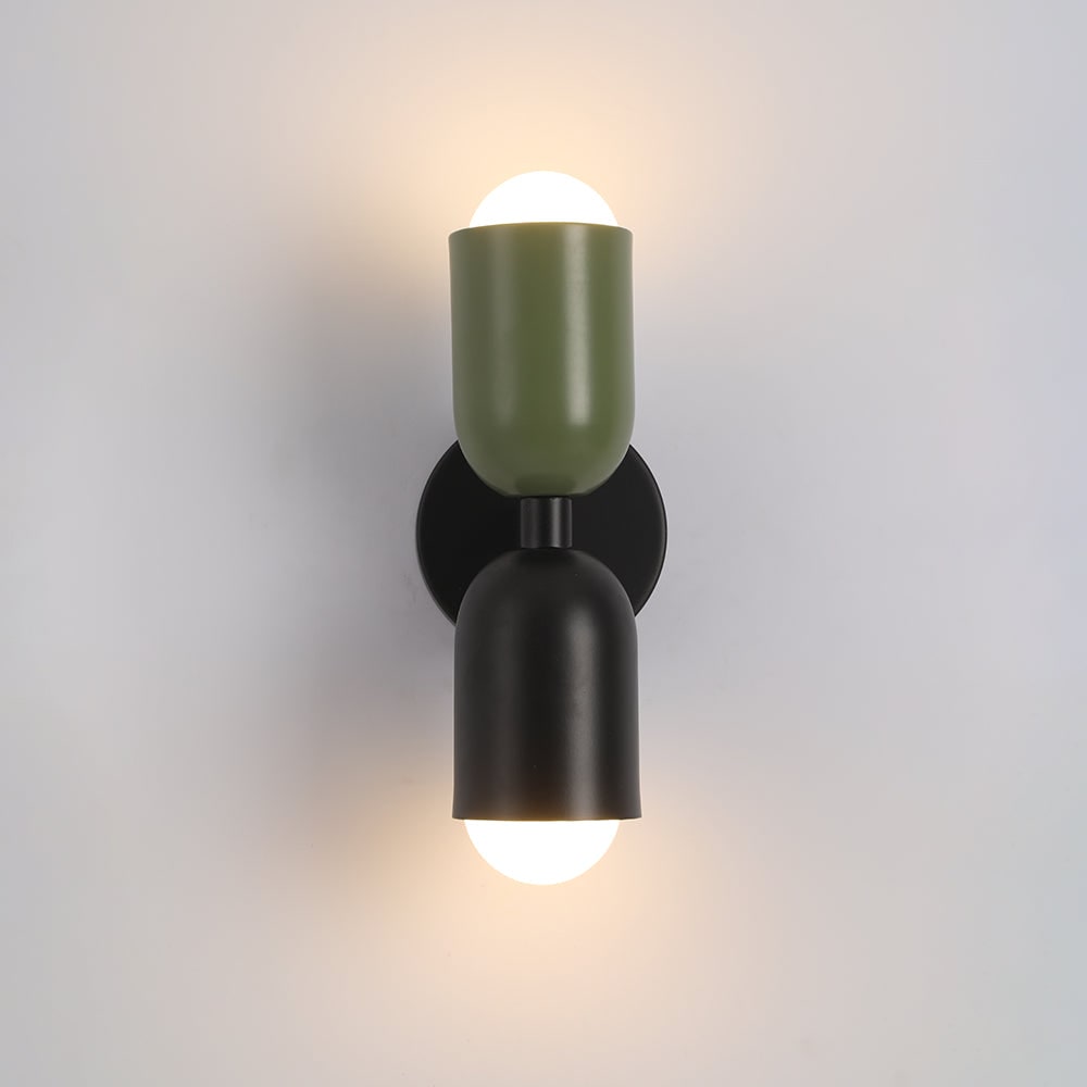 Duo Twin Bulb Wall Lamp