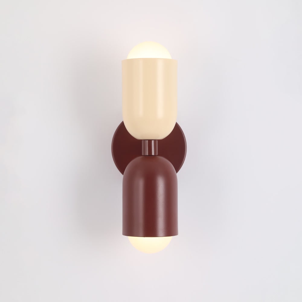 Duo Twin Bulb Wall Lamp