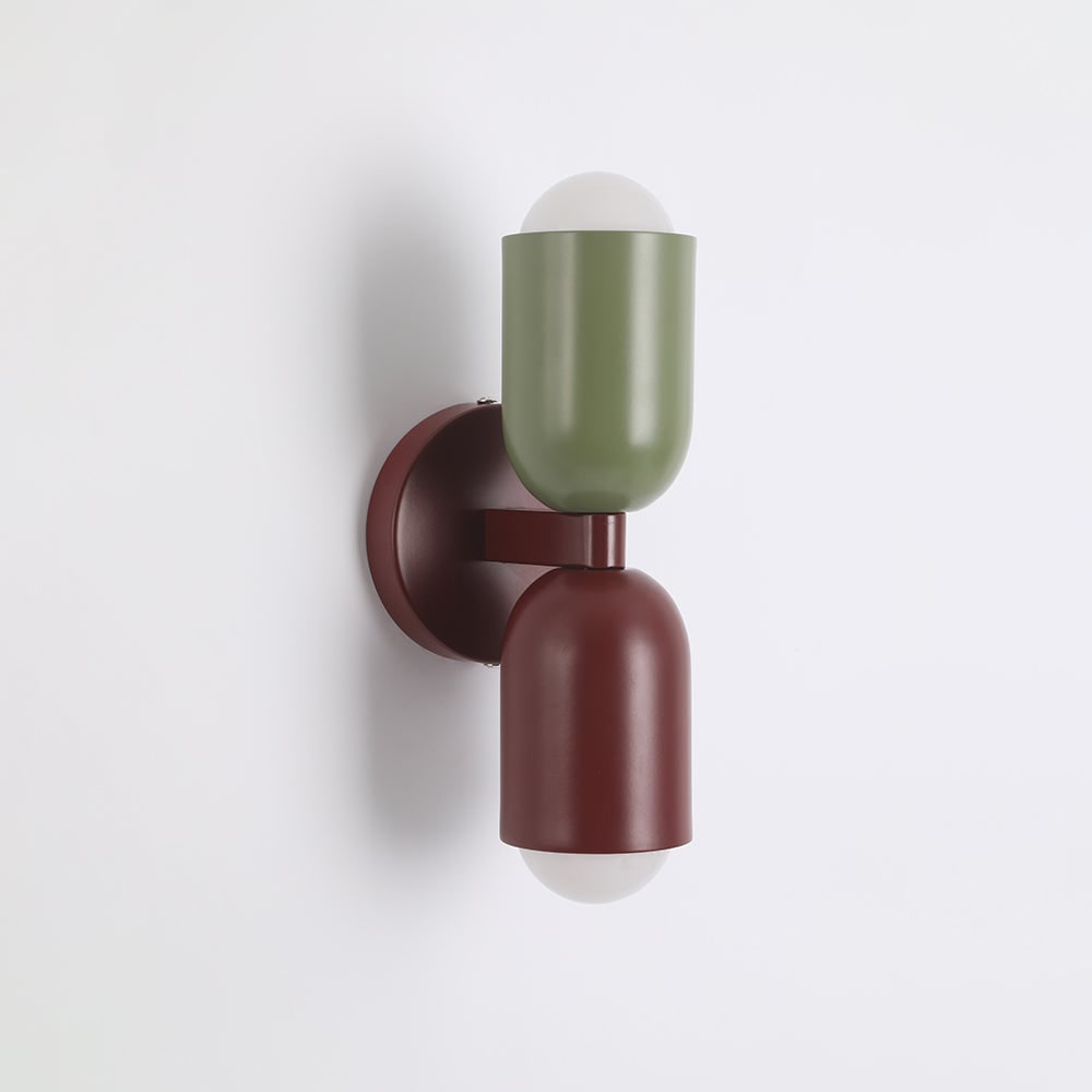Duo Twin Bulb Wall Lamp