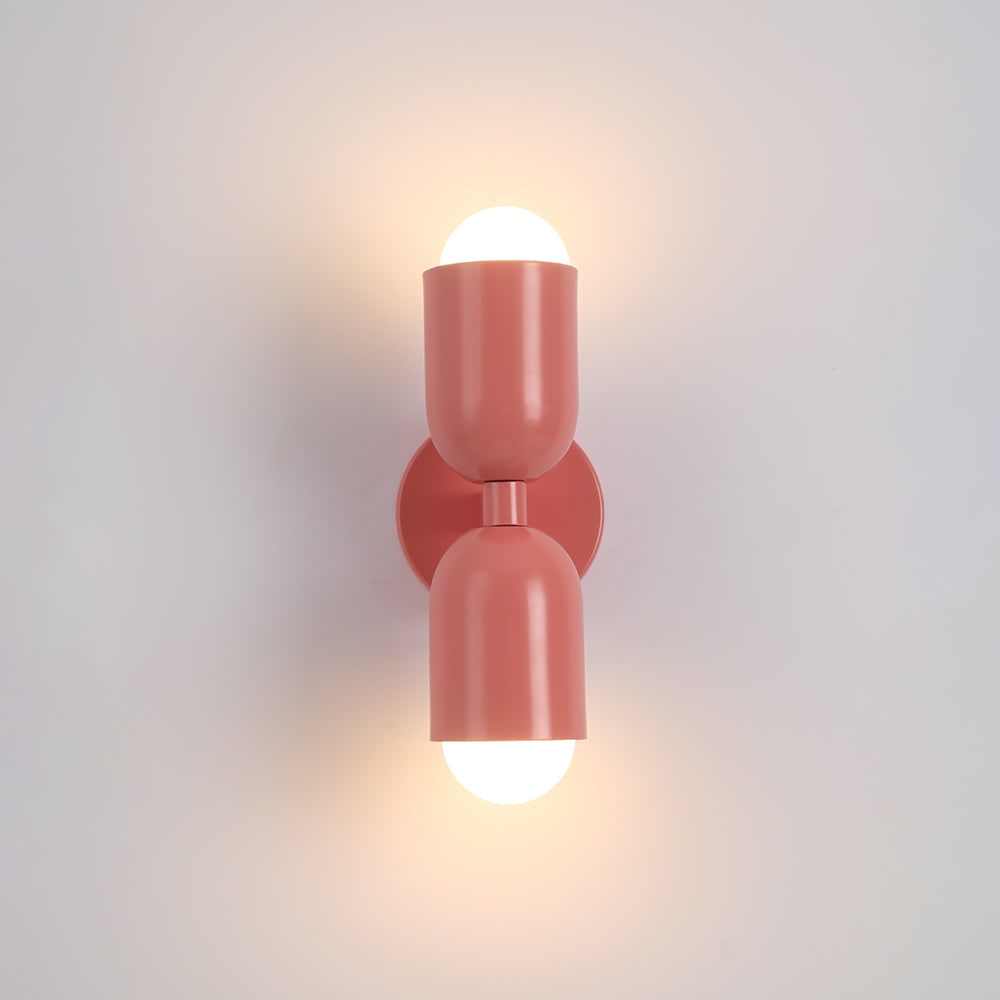 Duo Twin Bulb Wall Lamp