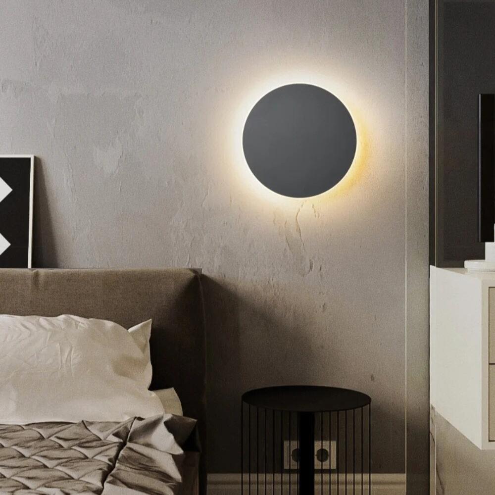 Minimalist Round LED Wall Light