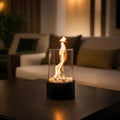 Oil Lamp Decorative Accent Indoor Tabletop Flame - Image 1