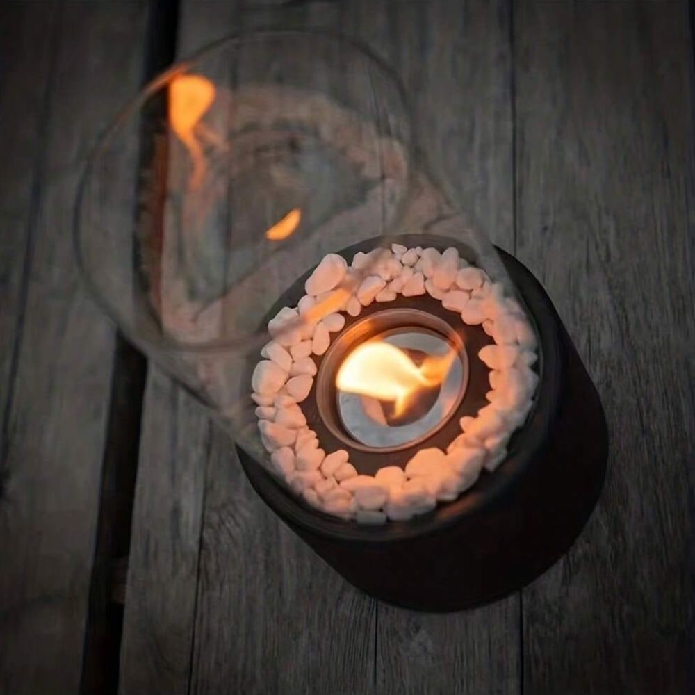 Oil Lamp Decorative Accent Indoor Tabletop Flame - Image 10